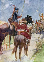 Illustration pour Don Quichotte